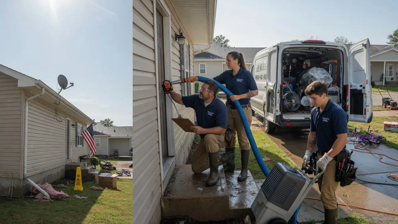 Ceiling Water Damage Restoration in Seaford, DE near me